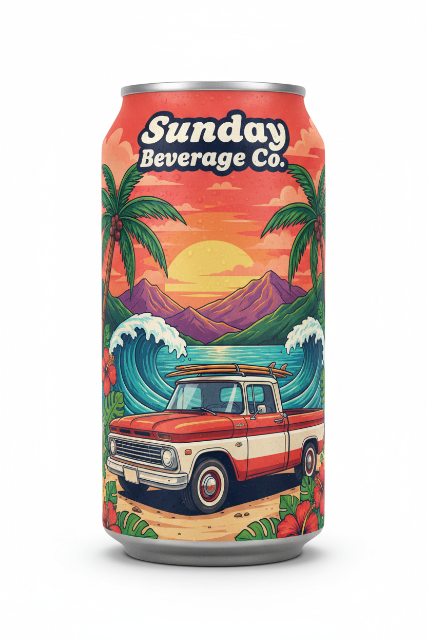 Sunday Beverage Co - Hawaiian Island Style
